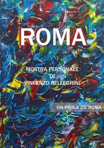Mostra personale Roma di Vincenzo Pellegrini